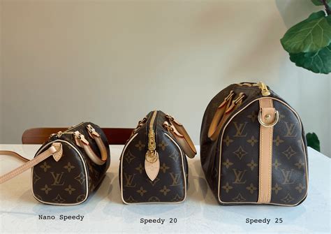 Nano Speedy vs. Speedy 20 vs. Speedy 25 : r/Louisvuitton .